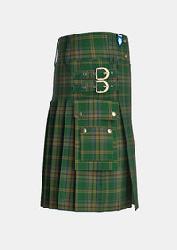 Utility_Perth_County_Tartan_11714_kilt_right_image_with_pleated_design_and_adjustable_buckles_for_men