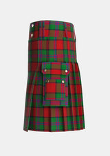 Utility_Plummer_Personal_Tartan_5947_kilt_left_image_with_pleated_design_and_adjustable_buckles_for_men