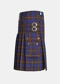 Utility_Potts_Tartan_4538_kilt_right_image_with_pleated_design_and_adjustable_buckles_for_men