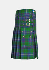 Utility_Proudfoot_Tartan_14703_kilt_right_image_with_pleated_design_and_adjustable_buckles_for_men