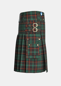 Utility_Renwick_Tartan_787_kilt_right_image_with_pleated_design_and_adjustable_buckles_for_men