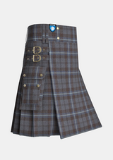 Utility_Rivers_of_Scotland_tartan_kilt_side_image_with_pleated_design_and_adjustable_buckles_for_men