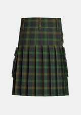 Utility_Ross_Ryan_Tartan_7637_kilt_back_image_with_pleated_design_and_adjustable_buckles_for_men