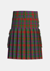 Utility_Ross_Wilsons_Tartan_3560_kilt_back_image_with_pleated_design_and_adjustable_buckles_for_men