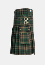 Utility_Sackett_Tartan_6918_kilt_right_image_with_pleated_design_and_adjustable_buckles_for_men