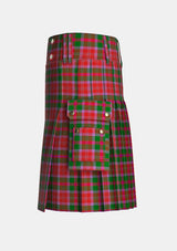 Utility_Scobie_Tartan_10247_kilt_left_image_with_pleated_design_and_adjustable_buckles_for_men