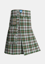 Utility_Scott_Dress_2_Tartan_1007_kilt_side_image_with_pleated_design_and_adjustable_buckles_for_men