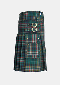 Utility_Scott_Green_Modern_Tartan_kilt_right_image_with_pleated_design_and_adjustable_buckles_for_men