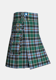 Utility_Scottish_Colorado_State_Tartan_kilt_side_image_with_pleated_design_and_adjustable_buckles_for_men