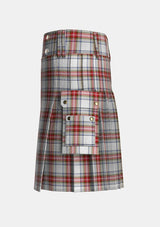 Utility_Seller_Reproduction_Dress_Tartan_1811_kilt_left_image_with_pleated_design_and_adjustable_buckles_for_men