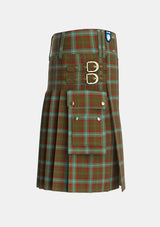 Utility_Seton_Hunting_Tartan_938_kilt_right_image_with_pleated_design_and_adjustable_buckles_for_men