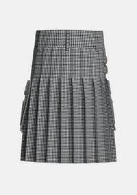 Utility_Shepherd_tartan_3936_kilt_back_image_with_pleated_design_and_adjustable_buckles_for_men