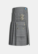 Utility_Shepherd_tartan_3936_kilt_right_image_with_pleated_design_and_adjustable_buckles_for_men