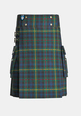 Utility_Smith_Modern_Tartan_kilt_front_image_with_pleated_design_and_adjustable_buckles_for_men