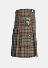Utility_Smith_Weathered_tartan_kilt_right_image_with_pleated_design_and_adjustable_buckles_for_men