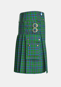 Utility_Snodgrass_Tartan_1216_kilt_right_image_with_pleated_design_and_adjustable_buckles_for_men