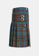 Utility_Soutar_Souter_Tartan_3976_kilt_right_image_with_pleated_design_and_adjustable_buckles_for_men