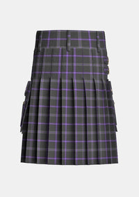 Utility_Spirit_of_Loch_Earn_Tartan_13609_kilt_back_image_with_pleated_design_and_adjustable_buckles_for_men