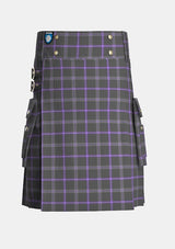 Utility_Spirit_of_Loch_Earn_Tartan_13609_kilt_front_image_with_pleated_design_and_adjustable_buckles_for_men