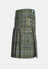 Utility_Spirit_of_Loch_Ness_tartan_13611_kilt_right_image_with_pleated_design_and_adjustable_buckles_for_men