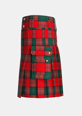 Utility_Stewart_Of_Atholl_Tartan_802_kilt_left_image_with_pleated_design_and_adjustable_buckles_for_men