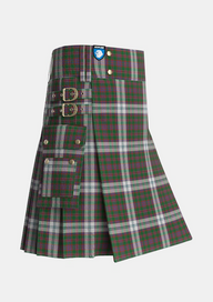 Utility_Stewart_of_Appin_Dress_1_Tartan_924_kilt_side_image_with_pleated_design_and_adjustable_buckles_for_men