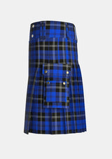 Utility_Swan_Tartan_5164_kilt_left_image_with_pleated_design_and_adjustable_buckles_for_men