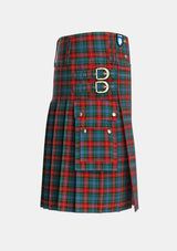 Utility_Teall_of_Teallach_Tartan_1065_kilt_right_image_with_pleated_design_and_adjustable_buckles_for_men