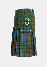 Utility_Tennant_2_Tartan_1653_kilt_right_image_with_pleated_design_and_adjustable_buckles_for_men