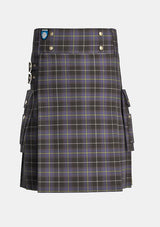Utility_Teylu_Coleman_Tartan_10792_kilt_front_image_with_pleated_design_and_adjustable_buckles_for_men