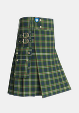 Utility_Todd_2_Tartan_5107_kilt_side_image_with_pleated_design_and_adjustable_buckles_for_men