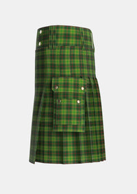 Utility_Tomass_Tartan_5106_kilt_left_image_with_pleated_design_and_adjustable_buckles_for_men