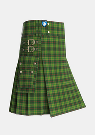 Utility_Tomass_Tartan_5106_kilt_side_image_with_pleated_design_and_adjustable_buckles_for_men