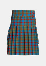 Utility_Traill_Personal_Tartan_3093_kilt_back_image_with_pleated_design_and_adjustable_buckles_for_men