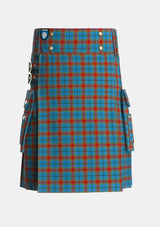 Utility_Traill_Personal_Tartan_3093_kilt_front_image_with_pleated_design_and_adjustable_buckles_for_men