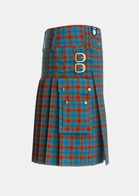 Utility_Traill_Personal_Tartan_3093_kilt_right_image_with_pleated_design_and_adjustable_buckles_for_men