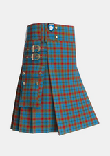 Utility_Traill_Personal_Tartan_3093_kilt_side_image_with_pleated_design_and_adjustable_buckles_for_men