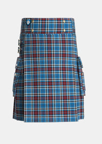 Utility_Trillard_Personal_Tartan_6235_kilt_front_image_with_pleated_design_and_adjustable_buckles_for_men