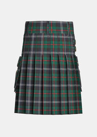 Utility_Urquhart_Modern_Tartan_kilt_back_image_with_pleated_design_and_adjustable_buckles_for_men