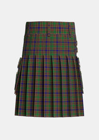 Utility_Vosko_Tartan_373_kilt_back_image_with_pleated_design_and_adjustable_buckles_for_men