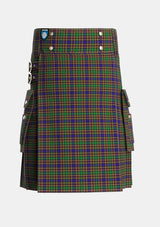 Utility_Vosko_Tartan_373_kilt_front_image_with_pleated_design_and_adjustable_buckles_for_men