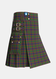 Utility_Vosko_Tartan_373_kilt_side_image_with_pleated_design_and_adjustable_buckles_for_men
