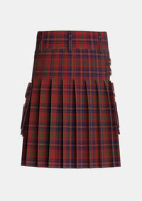 Utility_Walker_Evening_Personal_Tartan_2068_kilt_back_image_with_pleated_design_and_adjustable_buckles_for_men