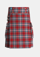 Utility_Warden_Tartan_7294_kilt_front_image_with_pleated_design_and_adjustable_buckles_for_men
