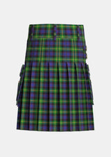 Utility_Watson_2_Tartan_307_kilt_back_image_with_pleated_design_and_adjustable_buckles_for_men