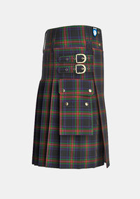 Utility_Watt_Tartan_4210_kilt_right_image_with_pleated_design_and_adjustable_buckles_for_men