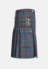 Utility_Westwood_MacAndreas_Tartan_7489_kilt_right_image_with_pleated_design_and_adjustable_buckles_for_men