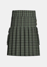 Utility_Xbox_Tartan_13497_kilt_back_image_with_pleated_design_and_adjustable_buckles_for_men