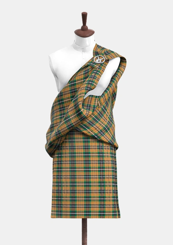 Vaughan Tartan Great Kilt Front
