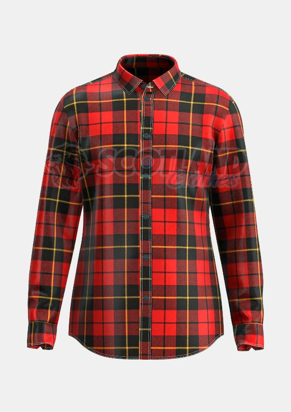 Wallace Tartan Shirt Front